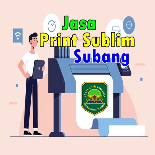 Jasa Print Sublim Subang